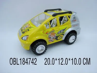 惯性仿真商务跑车(京脸谱标) 红黄二色混装_OBL184742