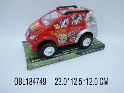 惯性仿真商务跑车(京脸谱标) 红黄二色混装_OBL184749