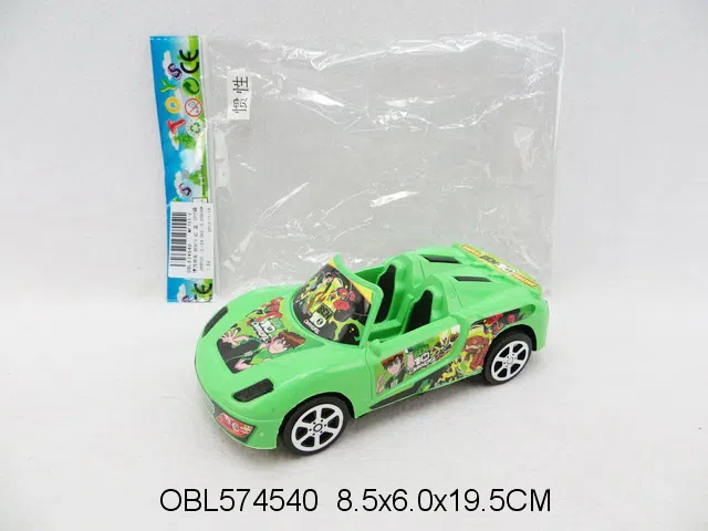 惯性跑车 BEN10 红 蓝 绿3色混装_OBL574540