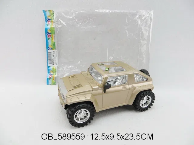 惯性悍马车 浅蓝 浅金2色混装_OBL589559