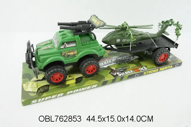 惯性军事车拖无功能直升飞机_OBL762853