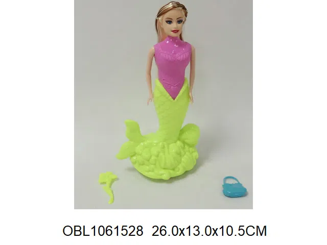 拉线美人鱼芭芘带灯光配饰品 包电_OBL1061528