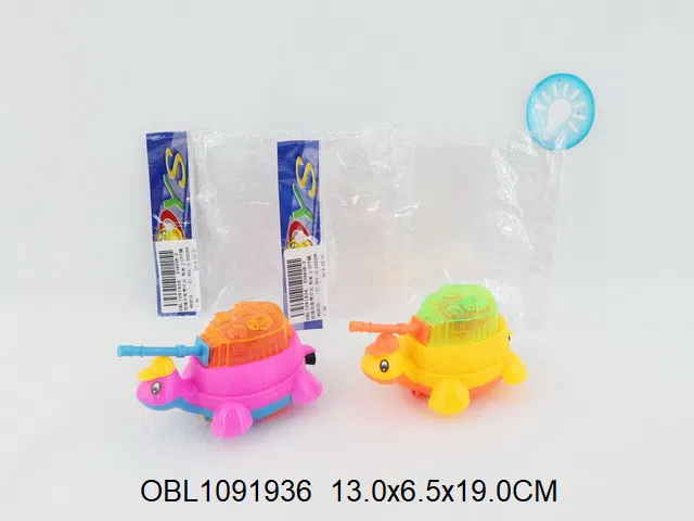 拉线乌龟带灯光 包电 2色混装_OBL1091936