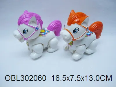 拉线马带铃 多色混装_OBL302060