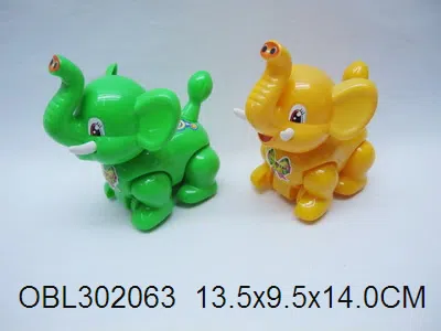 拉线象带铃 多色混装_OBL302063