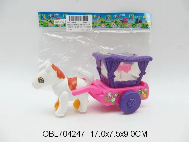 拉线马车带雪花 2色混装_OBL704247