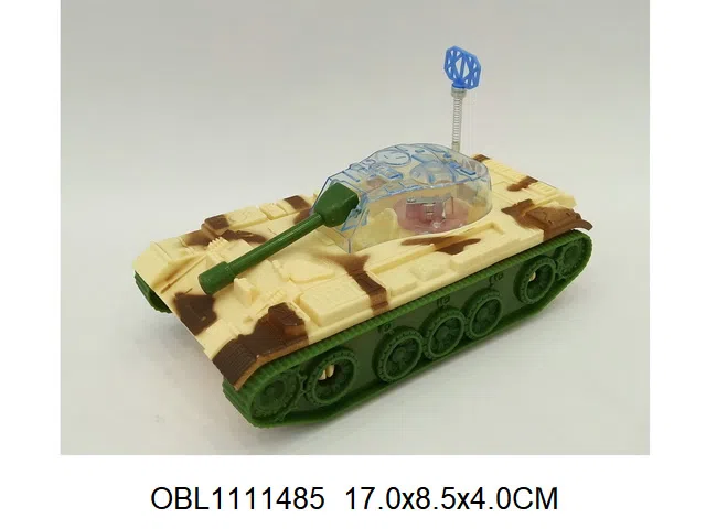 拉线坦克带灯光 2粒纽扣电池包电 2色混装_OBL1111485