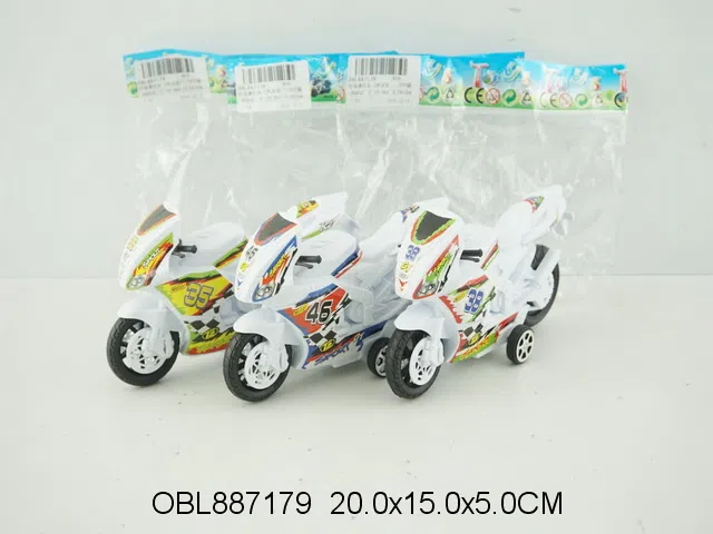 拉线摩托车 3色混装_OBL887179