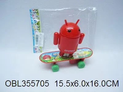 拉线安卓机器人 3款标3色混装_OBL355705