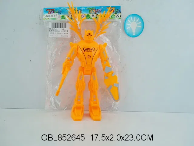 机器人带灯光包电 3色混装_OBL852645