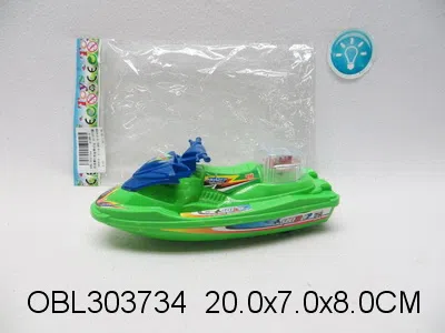 拉线摩托船艇带灯光 3色混装_OBL303734