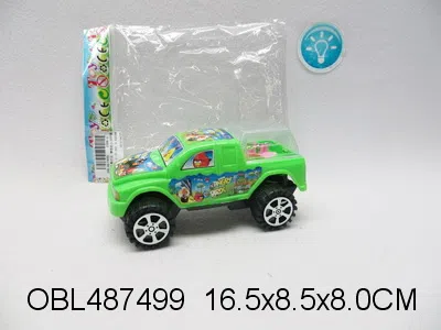 拉线车带灯光 愤怒的小鸟 包电 2色混装_OBL487499