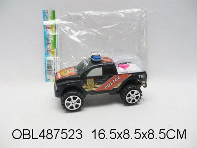 拉线警车带雪花 2色混装_OBL487523