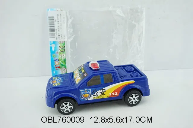 拉线警车 3色混装 中英文版_OBL760009