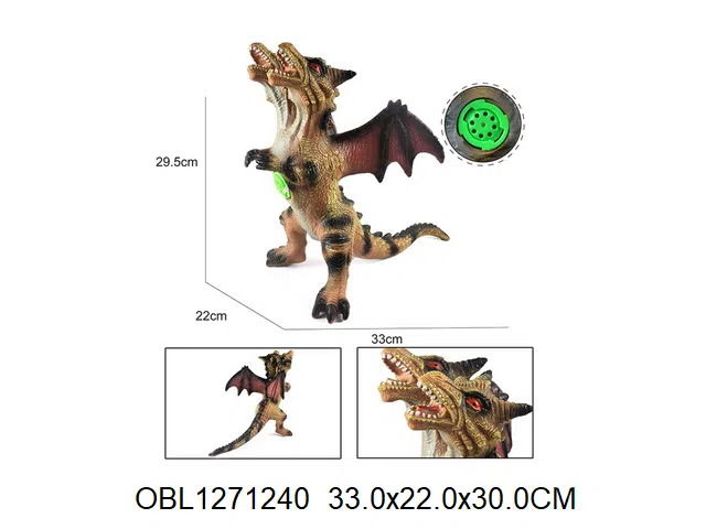 搪胶恐龙带IC  包电   袋装加吊卡_OBL1271240