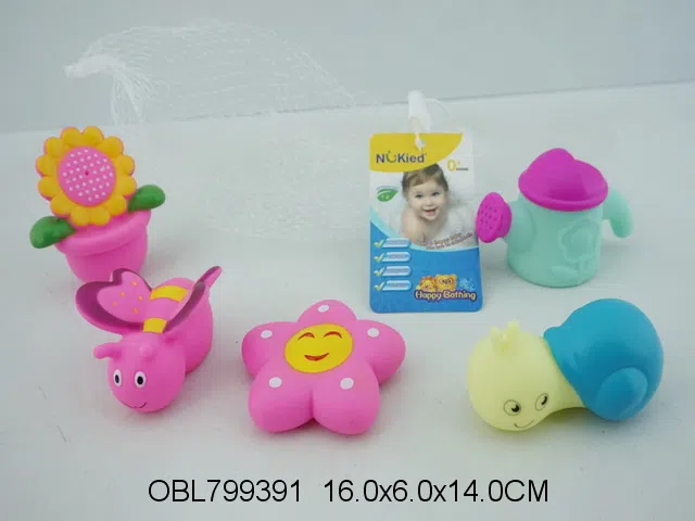 5只庄搪塑喷水花园工具 2只动物带BB哨_OBL799391