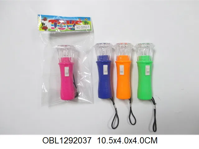 手电筒  3*AG10包电  4色混装_OBL1292037