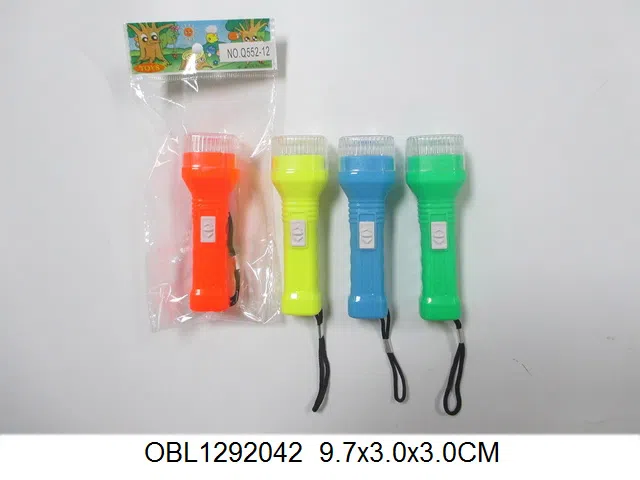 手电筒  3*AG10包电  4色混装_OBL1292042
