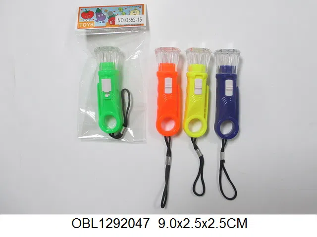 手电筒  3*AG10包电  4色混装_OBL1292047