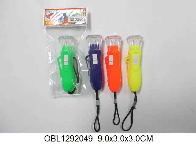 手电筒  3*AG10包电  4色混装_OBL1292049