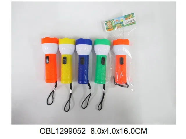 手电 3粒AG10纽扣电池包电   多色混装_OBL1299052