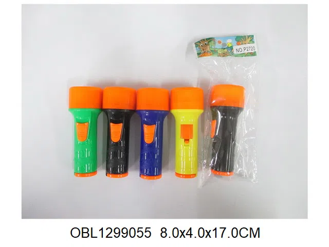 手电 3粒AG10纽扣电池包电   多色混装_OBL1299055