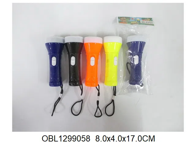 手电 3粒AG10纽扣电池包电   多色混装_OBL1299058