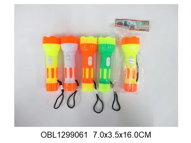 手电 3粒AG10纽扣电池包电   多色混装_OBL1299061