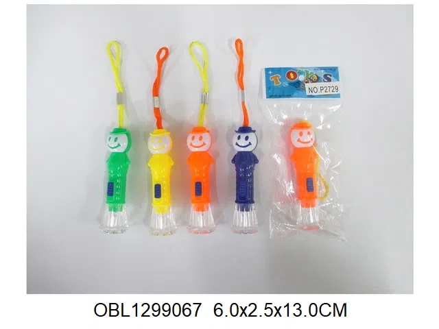 手电 3粒AG10纽扣电池包电   多色混装_OBL1299067