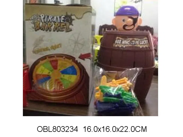 益智转盘海盗桶游戏_OBL803234