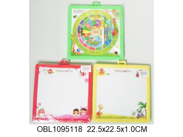 单面写字板背面飞镖 黄 红 绿三色混装_OBL1095118