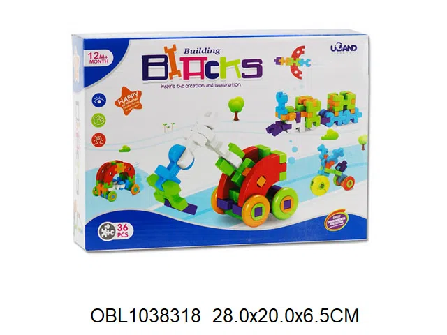 益智拼插积木 36PCS_OBL1038318