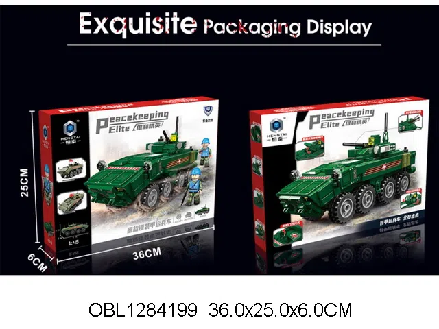 益智积木 回旋镖装甲运兵车_OBL1284199