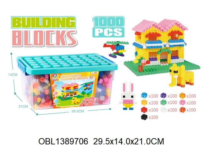 益智积木 1000PCS_OBL1389706