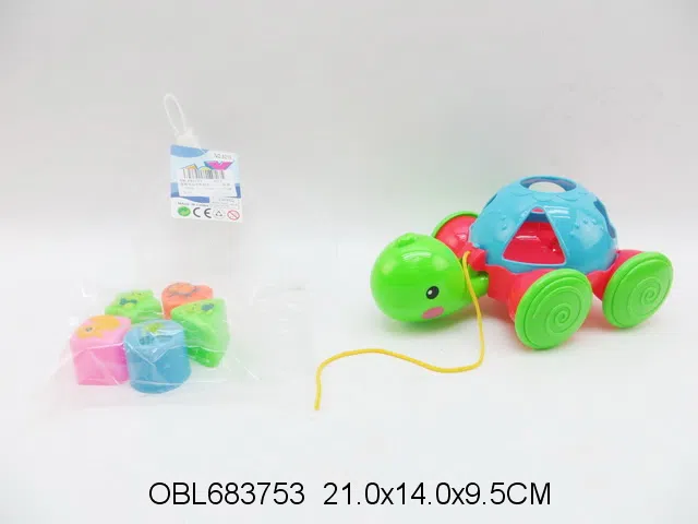 益智拖拉乌龟积木_OBL683753