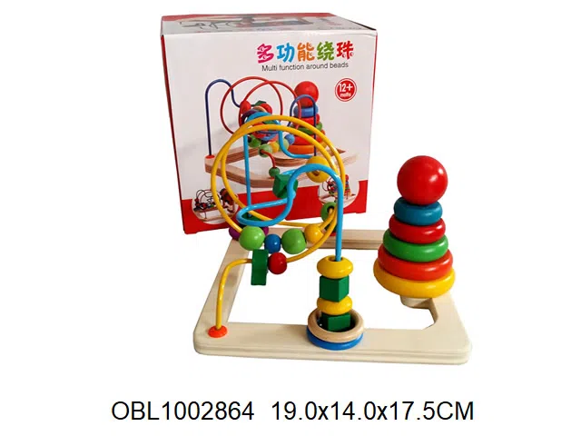 木制多功能绕珠 中英文版_OBL1002864