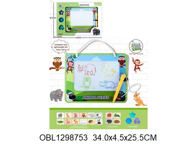 磁性画板  动物教材_OBL1298753