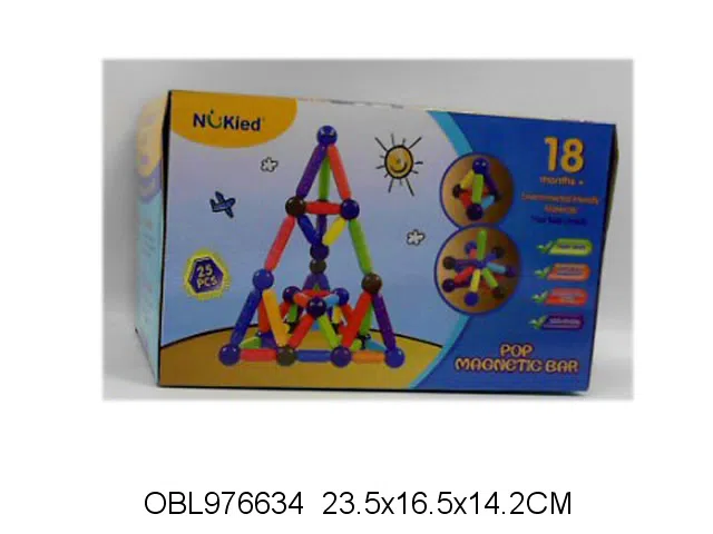益智波普磁力棒 25PCS_OBL976634