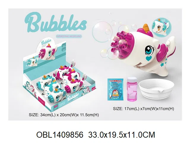 电动泡泡机配1瓶泡泡水 泡泡液 3*AA无包电  6个装1展示盒_OBL1409856