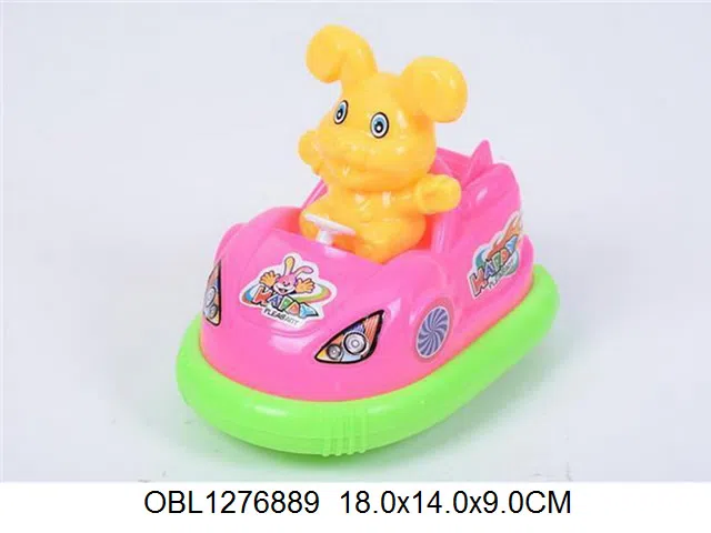 滑行碰碰车坐兔 4色混装_OBL1276889