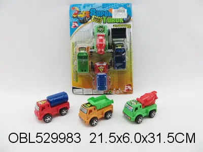 4只庄滑行工程车 4款混装_OBL529983