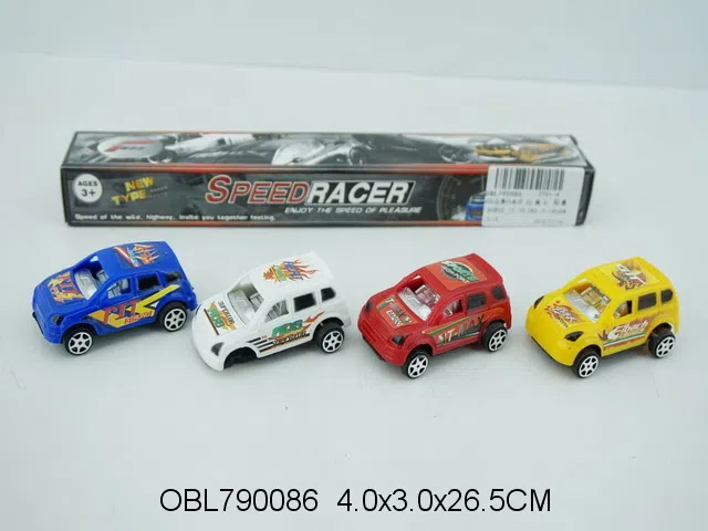 4只庄滑行车仔 白 黄 红 蓝4色混装_OBL790086