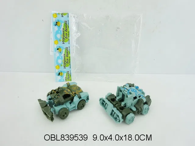 2只庄滑行变形机器人车 2款混装_OBL839539