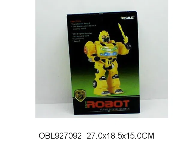 电动机器人带灯光音乐 无包电_OBL927092