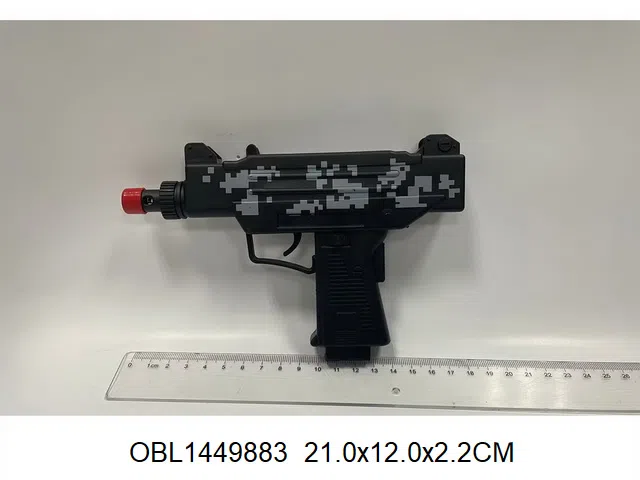 电动语音冲锋枪带灯光  2*LR44包电_OBL1449883