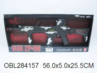 迷彩电动枪带灯光音乐 无包电_OBL284157