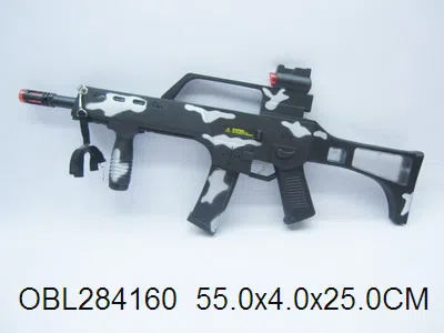 迷彩电动枪带灯光音乐 无包电_OBL284160