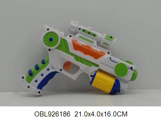 电动枪带灯光声音 投影 无包电_OBL926186