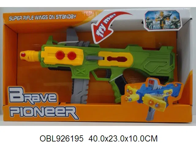 电动变形震动枪带灯光声音 无包电_OBL926195