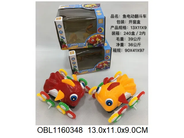 电动翻斗车 2粒AA无包电 2色混装_OBL1160348